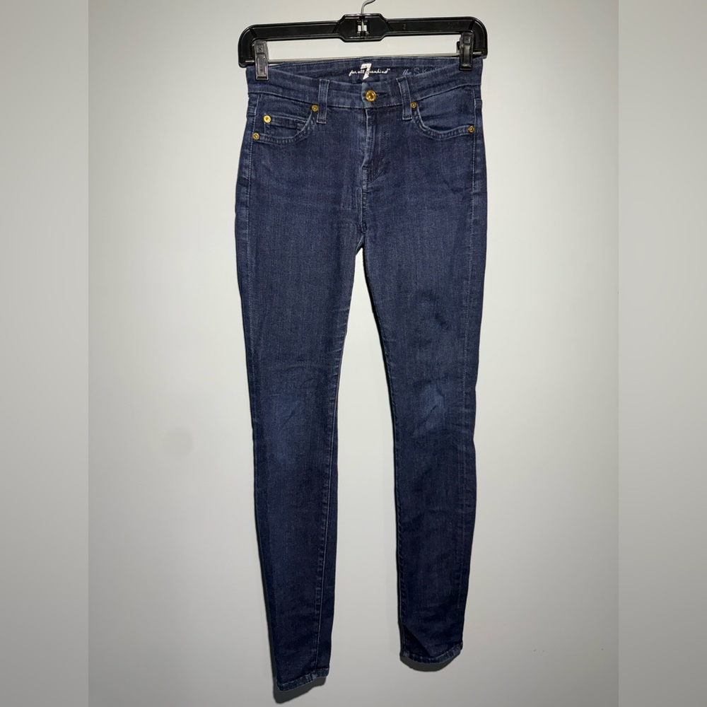 7‎ For All Mankind Women's Blue Jeans
